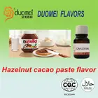 Concentrated liquid hazelnut cacao paste flavor for food, Hazelnut chocolate flavor