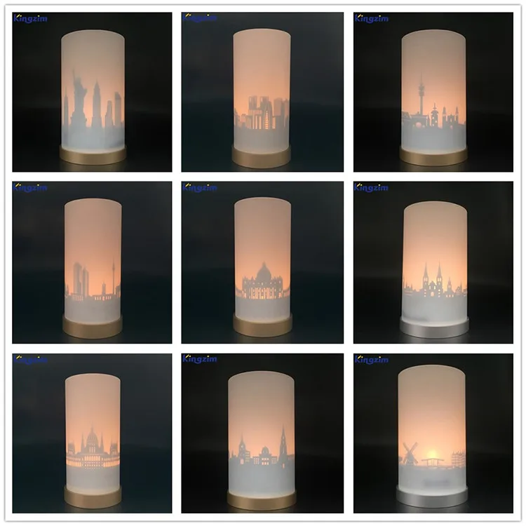 Wholesale wedding tall table decoration metal lace votive glass candle holder