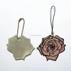 new design custom various shapes key chain pvc reflective sofa safety keychain