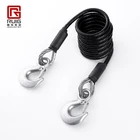 Car emergency hooks galvanized steel wire tow rope