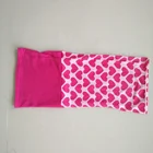 custom seamless tube bandana with fleece neck warmer