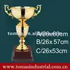 european metal sport gold bowl cup trophy