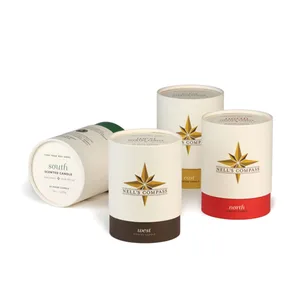 custom made candle packaging paper gift box