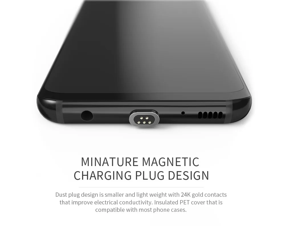 WSKEN MINI2 Magnetic USB Cable with micro USB type-c lighting For mobile phone - ANKUX.COM