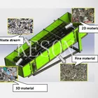 Keson solid waste sorting equipment ballistic screen for MSW,C&D waste,waste recycling machine