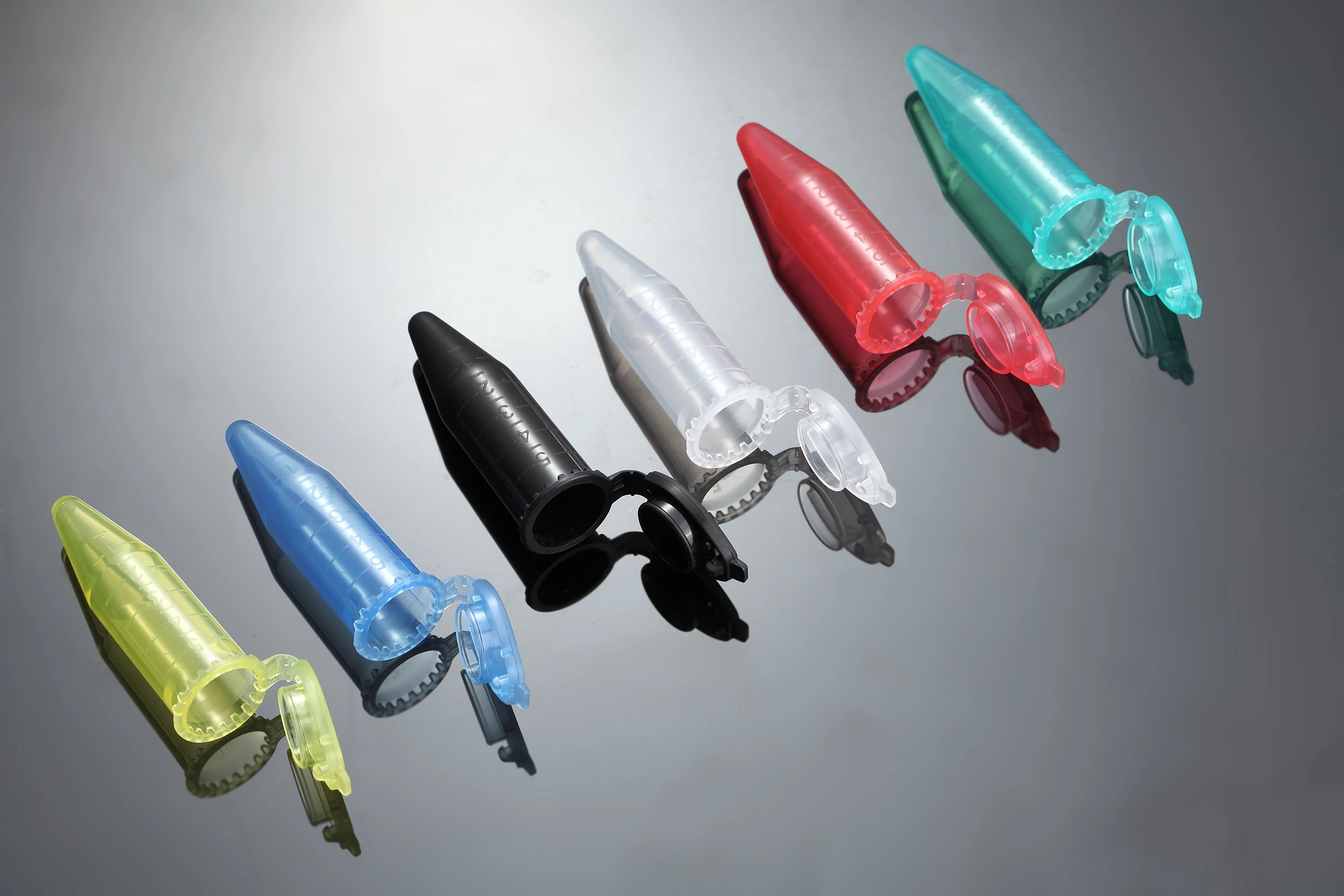 1.5ml conical bottom micro centrifuge tubes with lid lock cap, View 1