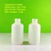 120ml refresh boston round plastic essence oil HDPE bottle