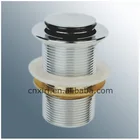 Bathroom bathtub drainers 1 1/2 sink brass drainers push down pop-up XIRI-X10041