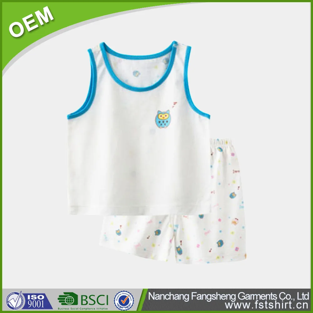 Hot sale new product kids sleep wear custom children pajamas
