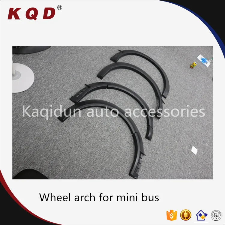 new design car spare parts black wheel arch trims