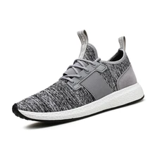 Latest Design custom logo fashion lace-up flat comfortable slip-on running air style sport shoes