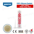 Low MOQ 100% Acetic Aluminum And Glass Silicone Sealant