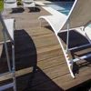 new technology white wpc deck wood plastic composite decking