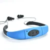 New model korean underwater waterproof bluetooth mp3 player with fm radio am, mp3 player wireless earbuds headphones