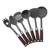 BPA Free Nonstick Nylon for Easy Cleaning Stand is Space Saving Aide Kitchen Cooking Utensil Set