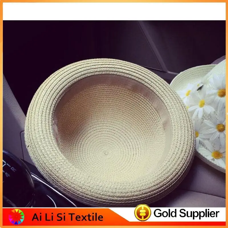 2017 natural straw panama hat, hand woven panama straw hat
