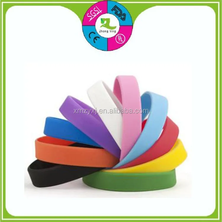 free sample silicone rubber wrist arm bands refill sport themes