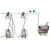 Pail Bucket Type Cow Goat Vacuum Pump Milking Machine with 12pcs Milking Bucket
