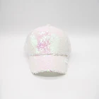 Fashionable Snapback Sport Cap And Mesh Hat Baseball Cap With Paillette