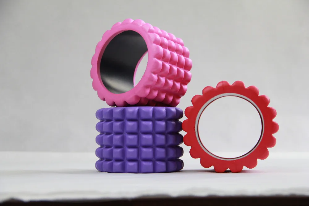 Mini Yoga Pilates Fitness Foam Roller Muscle Massage Foam Roller Multicolor High Quality