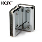 Glass hardware Fitting Customized Materials Doors Hinge For Shower Enclosure