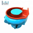 Curved wall Vibratory finishing machine/Vibratory deburring machine/Vibratory polishing machine with Separator