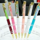 top quality New style hot sales crystal ball pen simple design promotion Many Colors diamond ball pen