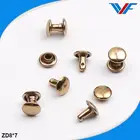 Brass Double Rivet Round Rivet Multi-function Double Side Brass Round Head Rivet