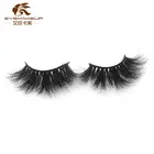 Wholesale Private label 25mm Strip Volume Natural Mink Eyelashes