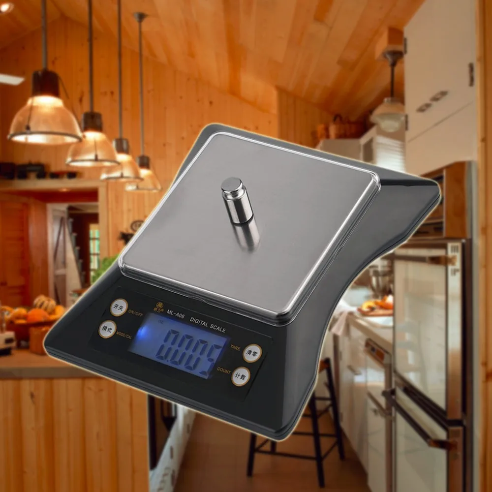 In stock! High Quality LCD Portable Kitchen 1000g Weight Scale Digital Electronic Newest