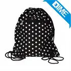 Qetesh Waterproof Small Polyester jute Football Boots Drawstring Bag