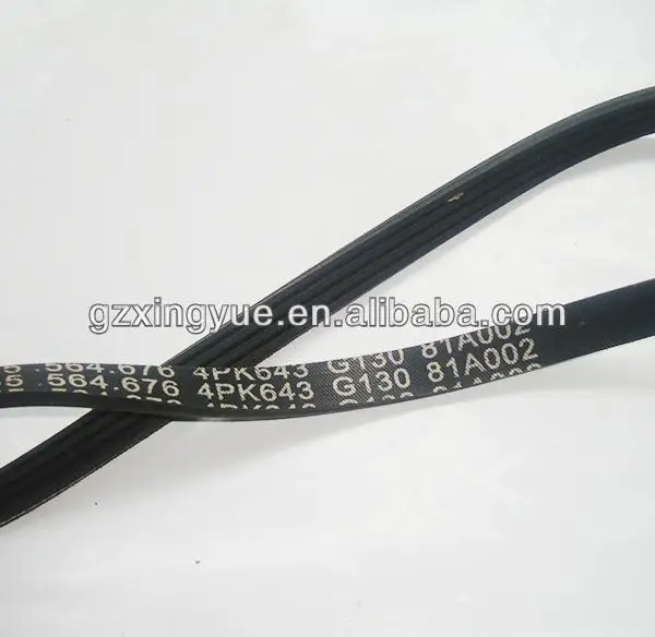 4PK643SF 55564676 93196953 4PK643 55354587 Serpentine Belts VRibbed