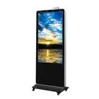 32 " floor stand touch display screen advertising