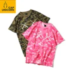 High Quality Custom men women Clothes Short T Shirts camo O Neck OEM logo Printed T-shirt