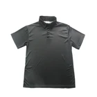 Fashion Summer Business Casual Breathable Striped Short Sleeve Polo Shirt Clothes