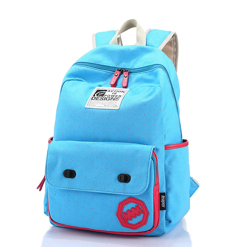 School bags 5 Colors Fashion Children School Bags Travel Backpack Creative Schoolbag For School Supplies Free Shipping 1513