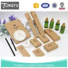 Hotel accessories guest room amenities with customized logo