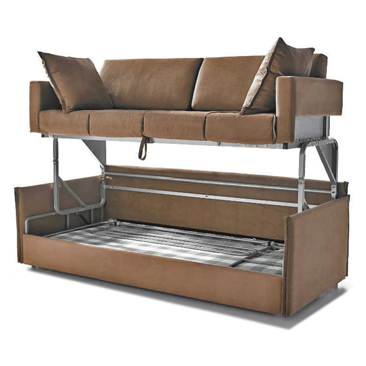 folding bunk bed couch