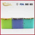 custom Natural hand made sweet osmanthu essential oil whitening pearl soap for men for kids