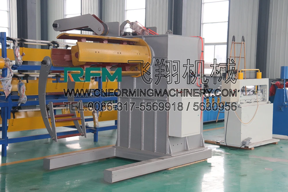 steel coil manual decoiler machine for sale
