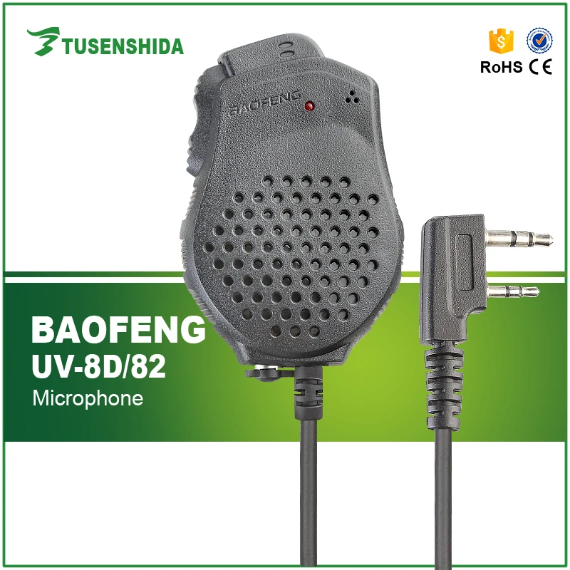 Intercom Speaker Microphone for Walkie Talkie baofeng BF-UV5R
