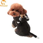 Large pet clothes brown cute bear bobby dog coat Thickened coralline novelty dog coat