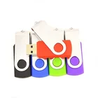 China Manufacturer High Quality Pen Drives Colorful Plastic Swivel Bulk USB Flash Drives