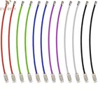 screw stainless steel wire rope cable keychain key chain