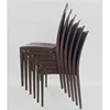 chaise wicker furniture stacking plastic chaise
