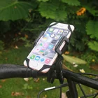 Handy Bicycle Bike Mount Vehicle Silicon mobile Phone holder for Car