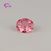 Loose Gemstones Customized Size 1-10mm Oval Cut Light Pink Color Synthetic Morganite Stones