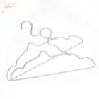 New design Cheap price Silver Aluminum clothes hanger antiskid convenient to hang and practical