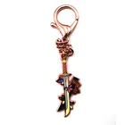 Custom Made Metal Silver/Gold/Copper Plating Keychain for promotion, souvenirs and gifts