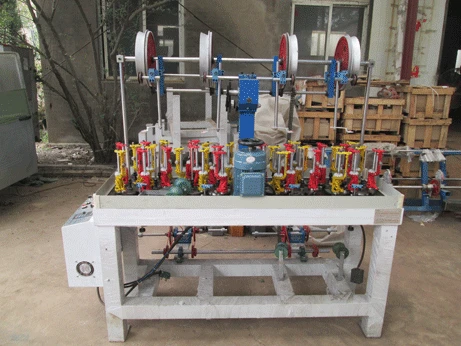 shield wire line knitting machine